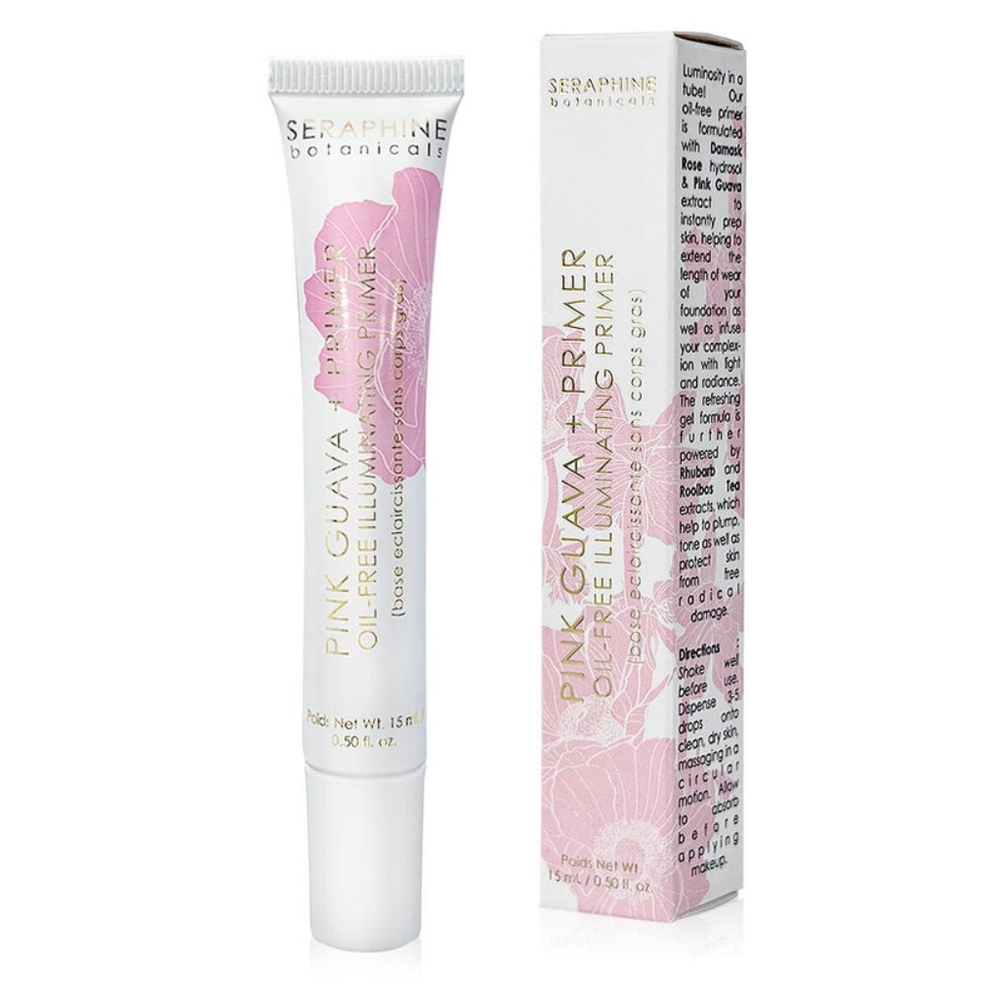 137 - Seraphine Botanicals Pink Guava + Primer (Tube) - Oil-Free Primer